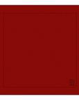 GUARDANAPO LINHO VISCO BARRA LARGA PREMIUM VERMELHO 55X55  CM