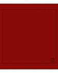 GUARDANAPO LINHO VISCO BARRA LARGA PREMIUM VERMELHO 55X55  CM