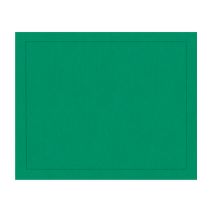 JOGO AMERICANO DE LINHO VISCO VERDE 46X35 CM