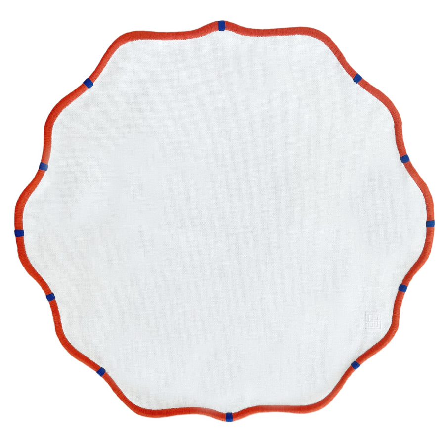 JOGO AMERICANO EASY CLEAN TOSCANA BRANCO 43 CM