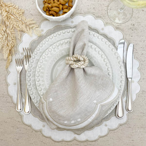 jogo americano de tecido