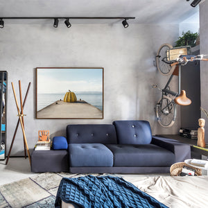 MANTA TRICOT PLUS GOTAS AZUL 130X180 CM