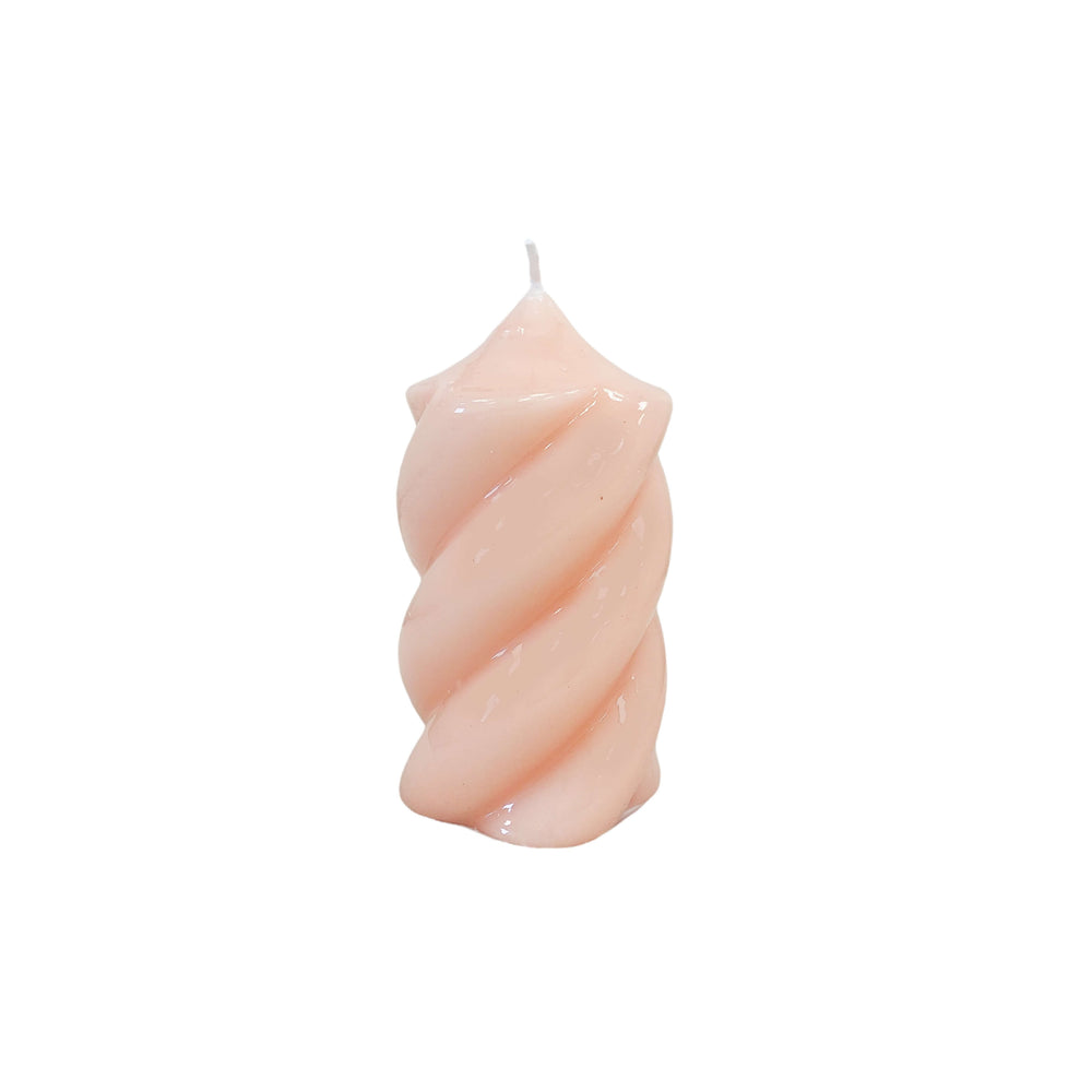 VELA SUPER TWIST ROSA P  6,5 X 11(H) CM