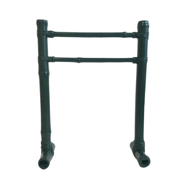 SUPORTE PARA TOALHA DE LAVABO BAMBU NATURAL VERDE