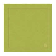 GUARDANAPO LINHO PURO BARRA LARGA PREMIUM VERDE 55X55 CM
