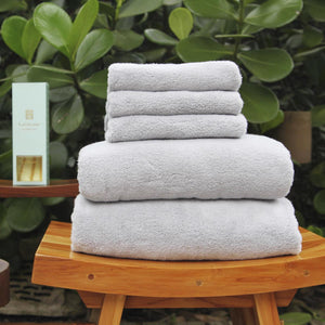 TOALHA DE ROSTO HYDROCOTTON CINZA 50X80 CM