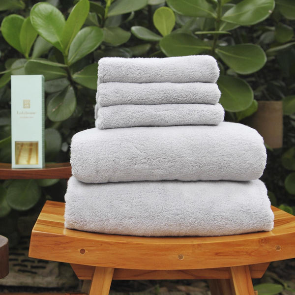 TOALHA DE ROSTO HYDROCOTTON CINZA 50X80 CM