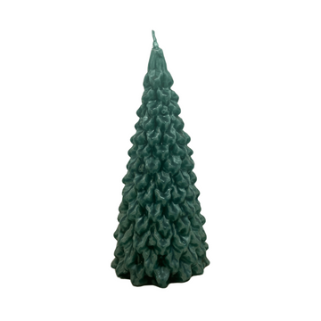 VELA ÁRVORE DE NATAL VERDE ESCURO P  6 X 12(H) CM