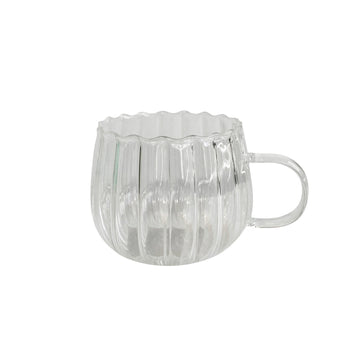 CANECA DE VIDRO STRIPES 350 ML