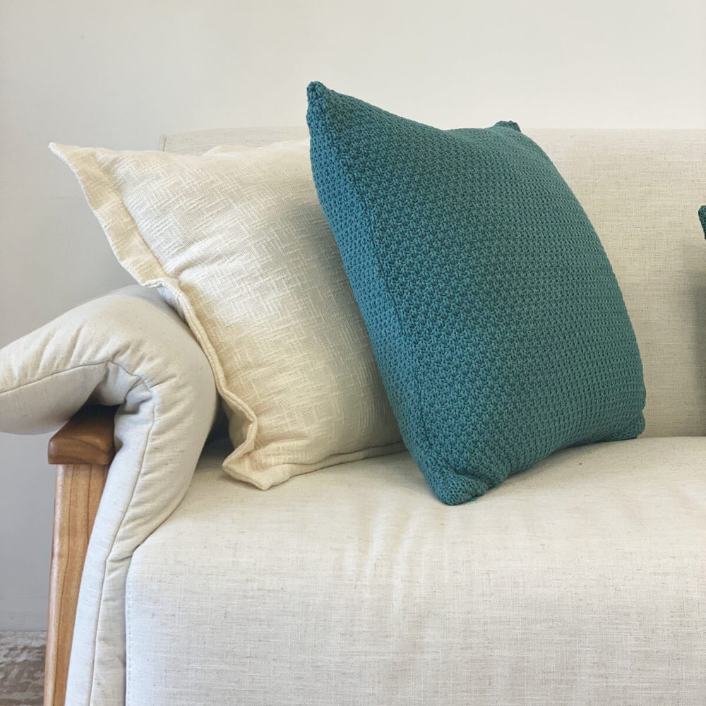 Almofada de tricot Verde 50x50