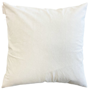 CAPA DE ALMOFADA CAMURÇA NATURAL BASIC OFF WHITE 50 X 50 CM