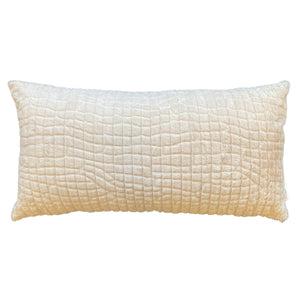 CAPA DE ALMOFADA DE PELE ECOLÓGICA VIENA 70X35 CM