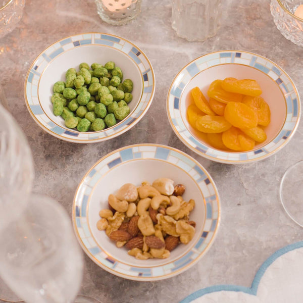 BOWL DE PORCELANA GOLD DÉCO 13,5 X 5,5 (H) CM