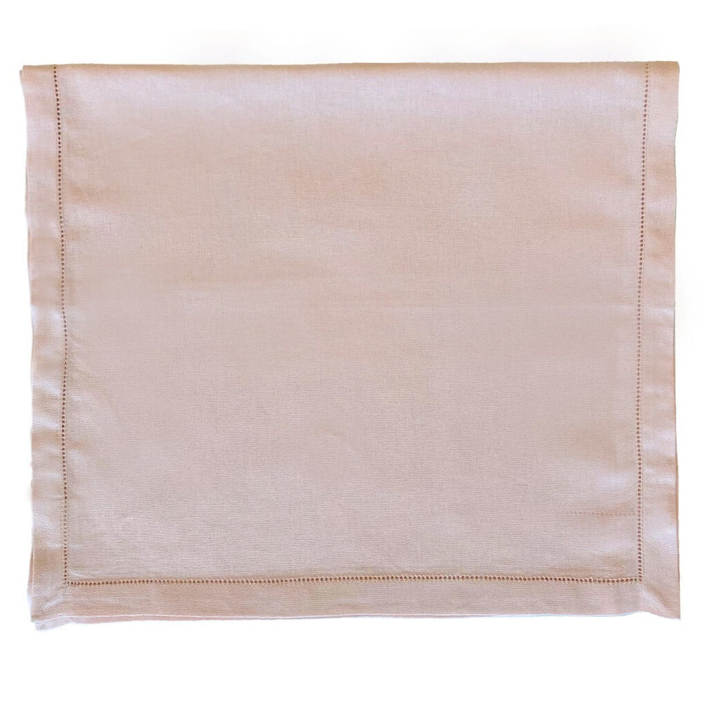 CAMINHO DE MESA LINHO VISCO ROSE 160X45