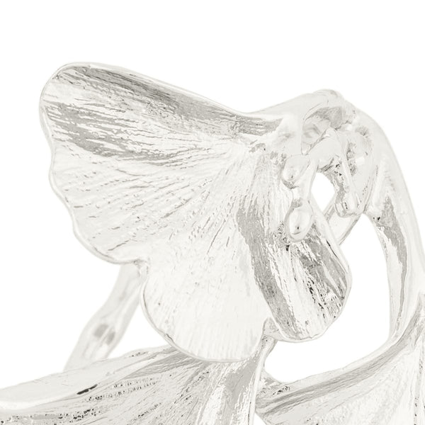 PORTA GUARDANAPO METAL FOLHA PRATA