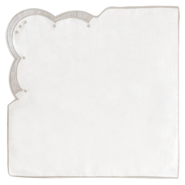 guardanapo de linho com bordado