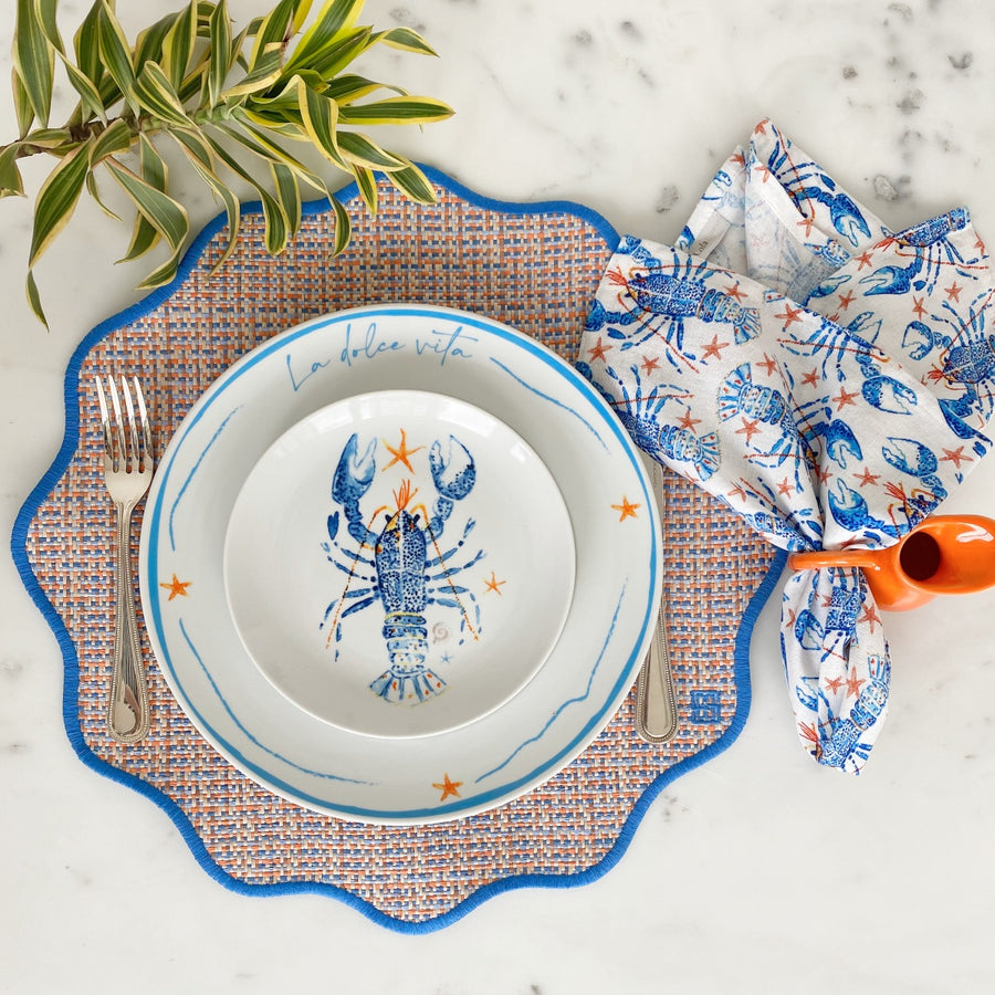 PRATO DE PORCELANA LA DOLCE VITA  28 CM