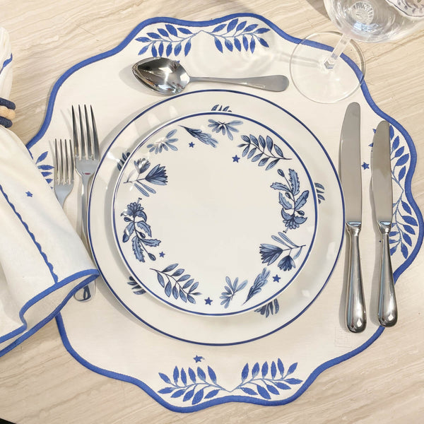 PRATO DE SOBREMESA PORCELANA GIARDINO 20 CM