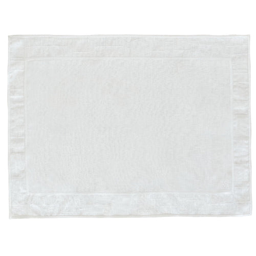 JOGO AMERICANO DE LINHO PURO DECO RETANGULAR 47X36 CM