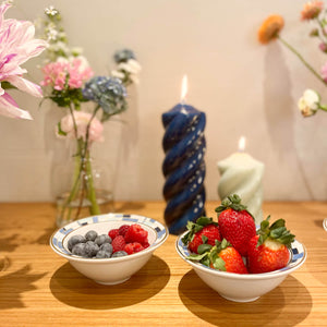 BOWL DE PORCELANA GOLD DÉCO 13,5 X 5,5 (H) CM