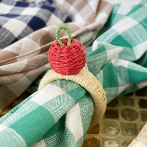 PORTA GUARDANAPO MAÇÃ