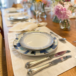 PRATO RASO PORCELANA GOLD DÉCO 28 CM