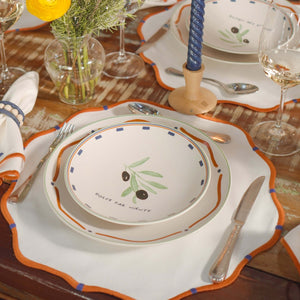 PRATO RASO CERÂMICA TOSCANA 28 CM