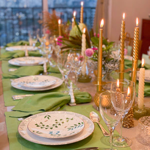 VELAS PARA CASTIÇAL TWIST BOLD MARFIM 18 CM - 02 UNIDADES