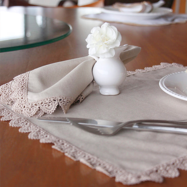 JOGO AMERICANO DE LINHO VISCO JULIE 46X37 CM