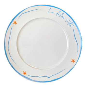 PRATO DE PORCELANA LA DOLCE VITA  28 CM