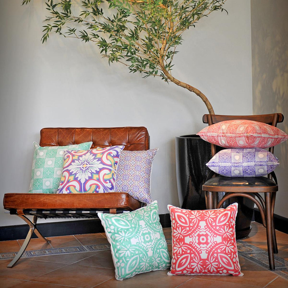 ALMOFADA LISBOA COLORIDO 45X45 CM