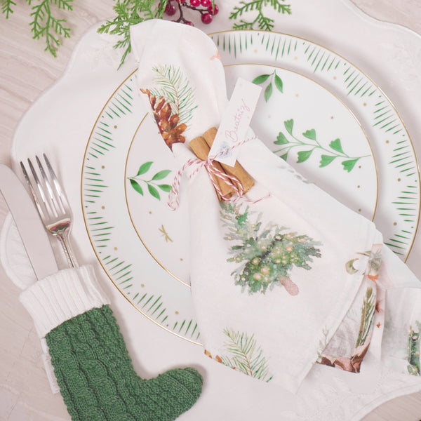 PRATO SOBREMESA DE PORCELANA CELEBRATE 21 CM