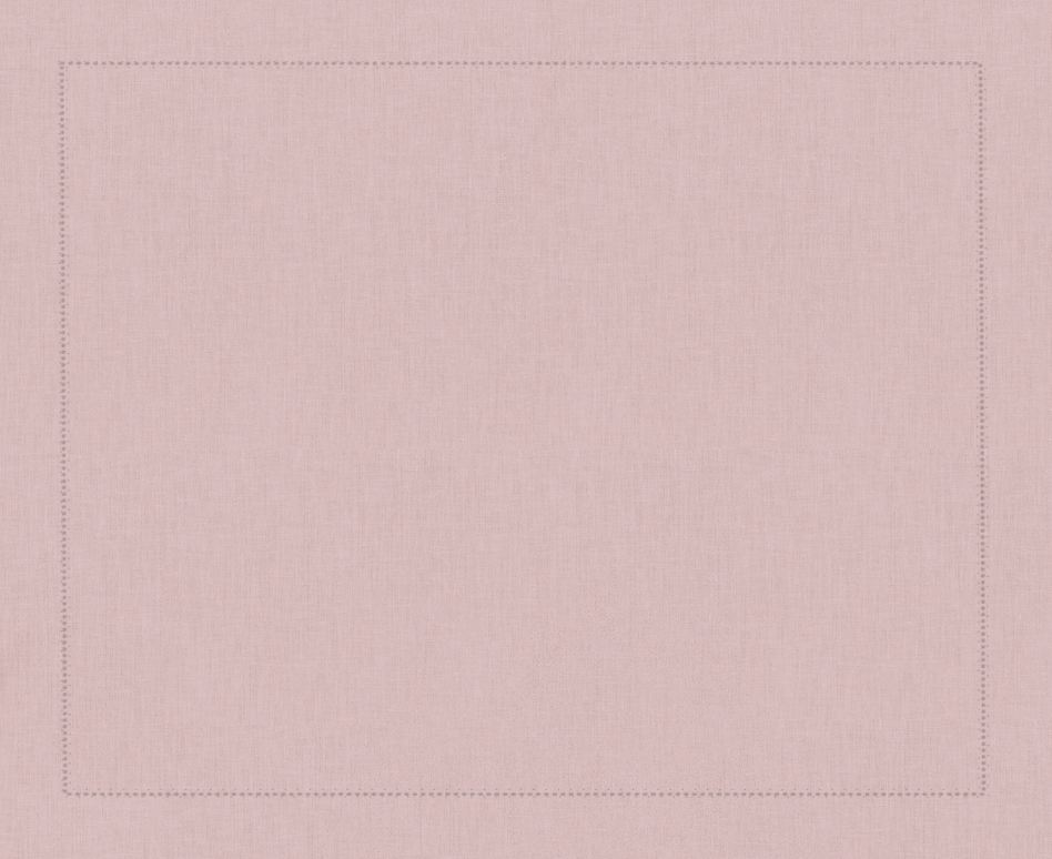 JOGO AMERICANO DE LINHO VISCO AJOUR CANDY ROSA 46X35 CM