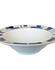 SALADEIRA DE PORCELANA GOLD DÉCO 24,5 X 7,5 CM