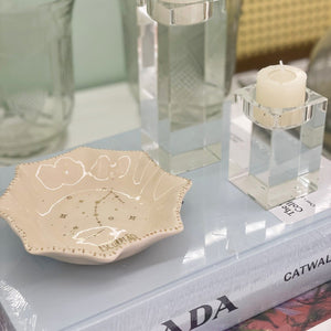 PRATINHO DE CERÂMICA SIGNOS ESCORPIÃO 13 X3(H) CM