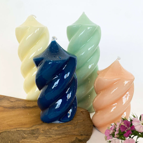 VELA SUPER TWIST MARFIM G 6,5 X 22(H) CM