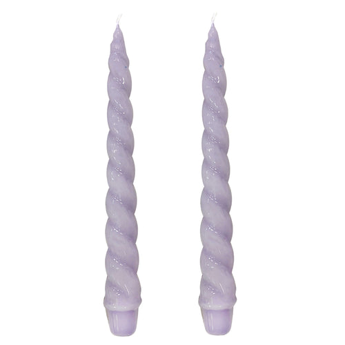 VELAS PARA CASTIÇAL NUVEM LILÁS  26CM - 02 UNIDADES