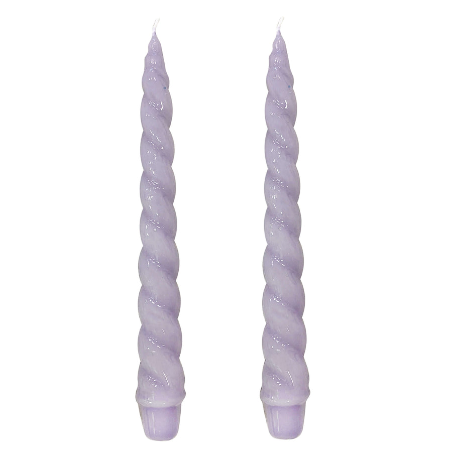 VELAS PARA CASTIÇAL NUVEM LILÁS  26CM - 02 UNIDADES