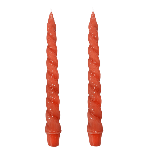VELAS PARA CASTIÇAL NUVEM TERRACOTA  26CM - 02 UNIDADES